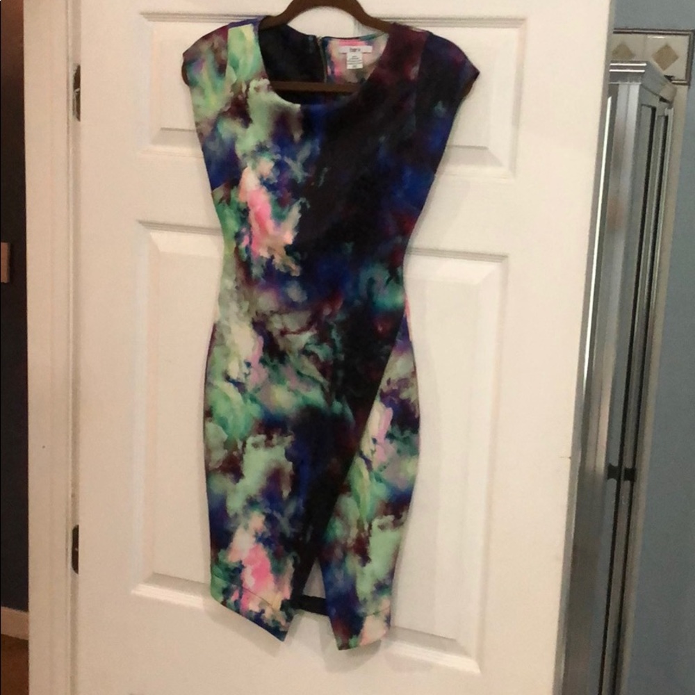 Multi colored bodycon dress by BarIII